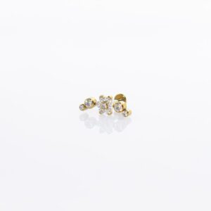 ODETTE PIERCING TITANIO GOLD - WATERPROOF