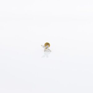 NAOMI PIERCING TITANIO GOLD - WATERPROOF