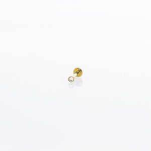 PUNTO DE LUZ PIERCING TITANIO GOLD - WATERPROOF