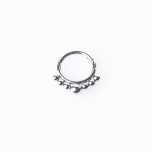 SILVIA PIERCING TITANIO SILVER - WATERPROOF