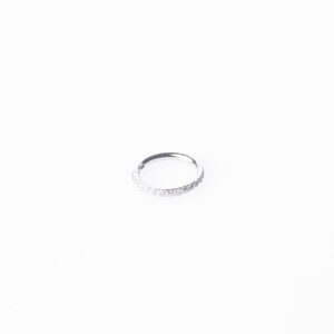 SASKIA PIERCING TITANIO SILVER - WATERPROOF