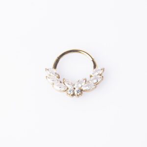 OPHELIA PIERCING TITANIO GOLD - WATERPROOF