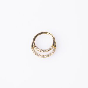ELIZA PIERCING TITANIO GOLD - WATERPROOF