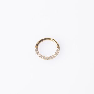 SASKIA V2 PIERCING TITANIO GOLD - WATERPROOF