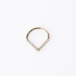 SOFIA PIERCING TITANIO GOLD - WATERPROOF